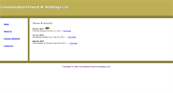 Desktop Screenshot of consofinvest.com